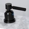 Kingston Brass FSC8930DL Concord Widespread Bathroom Faucet W/Brass Pop-Up, Matte Blk FSC8930DL - alternate 4